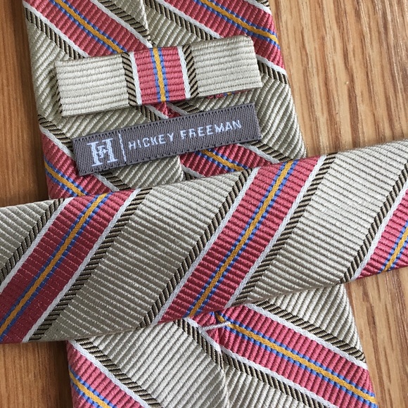 Hickey Freeman Other - Hickey Freeman Handmade Silk Neck Tie